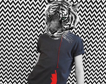 T-SHIRT cat bio organic fair wear cat