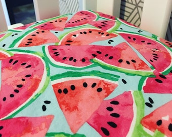 Watercolor Watermelon Crib Sheet