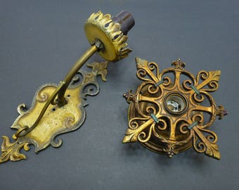 Vintage gothic lights-old deco art nouveau lights-fancy light fixtures sconce ceiling lamp