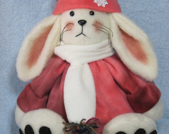Rabbit pattern: "Snow Bunny" - #622