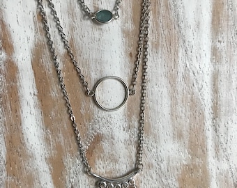 Tourmaline Layered Necklace