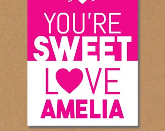 Kids Valentine Cards, Valentines Day Cards for Kids, Printable Valentines Cards for Kids, Personalized Kids Valentines