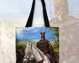Irish Terrier Art Tote Bag Perfect DOG LOVER Gift for Her Gift for Him
