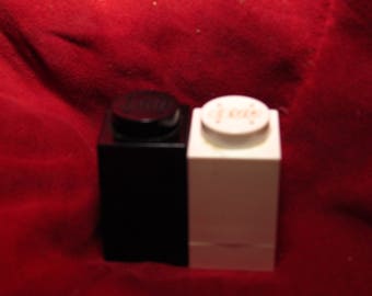 Little Lego Salt And Pepper Shakers