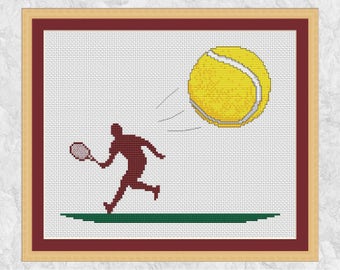Football cross stitch pattern sport cross stitch chart Football cross stitch pattern sport cross stitch chart