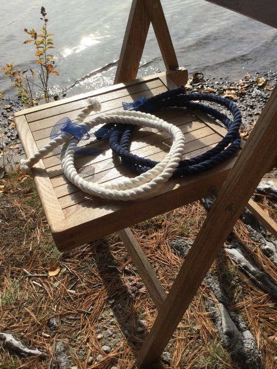 Unity Ceremony Tied the Knot Wedding Ceremony Rope 5ft Navy