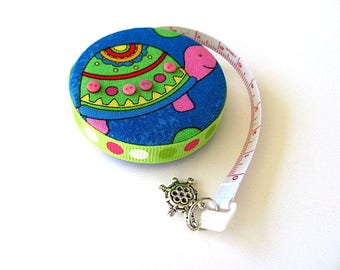 Measuring Tape Rainbow Turtles Pocket Tape Measure