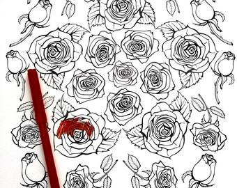 Coloring poster | Etsy Coloring poster | Etsy