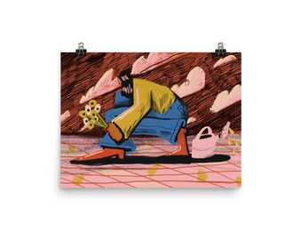 Gardening Art Print - Haley Tippmann