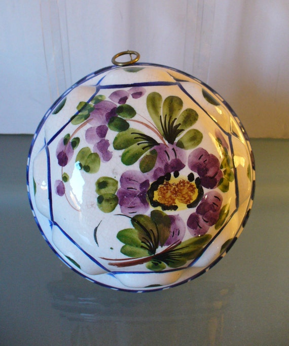 Vintage Bassano Made in Italy Ceramic Wall Hanging