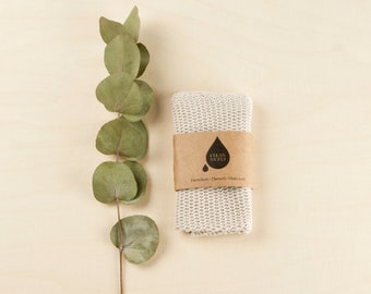 Clean Clean Dishcloth | Facecloth | Flannel in ivory