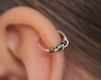 cartilage hoop,tiny cartilage hoop,gold cartilage hoop,body jewelry cartilage hoop,hoop earring