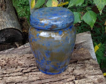 Pet Urn "Across the Universe" for Medium Dog Up to 30 lbs