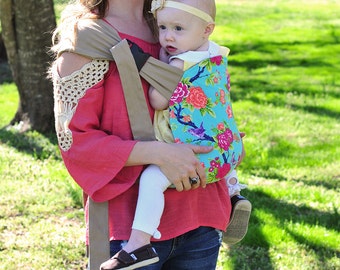 Baby carrier, hip carry