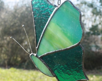 Stained Glass butterfly suncatcher