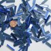 Blue Mirror Mosaic Tile "Blue Moon" Hand Cut Spectrum Silvercoat Choose From 3 Shapes & 12 Different Sizes Perfect for Mosaic Art and Crafts