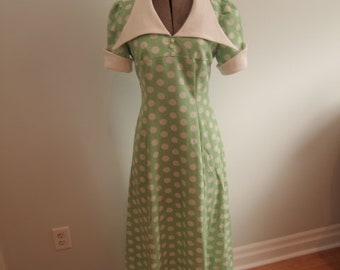 1970’s Polka Dot Dress