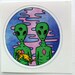 Vinyl Sticker #25. Alien. Tumblr vinyl stickers, Vinyl Decal, Laptop Vinyl Stickers, Fun Stickers.