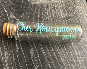 Honeymoon Sand Bottle, Honeymoon Sand Holder