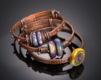 Rustic Copper Bangle Tutorial (updated 9/16)