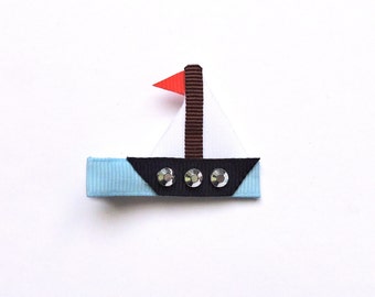 Barrette anti-glisse "Bateau"
