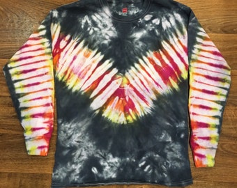 Groo-V YOUTH long sleeve Tie dye tee
