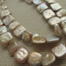 13-14mm White Freshwater Square Pearl PL102