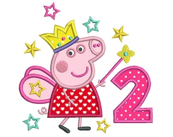 Download Peppa Pig, Birthday Shirt, SVG, DXF, EPS, Png, Printable ...