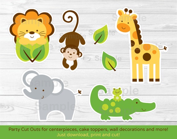 Critical image throughout free printable baby safari animals Impeccable image inside free printable baby safari animals