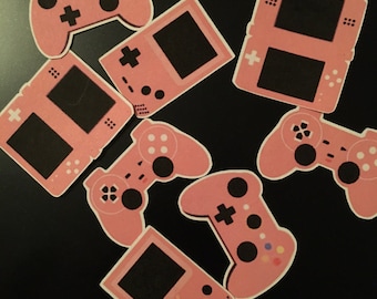 Video game controller console stickers