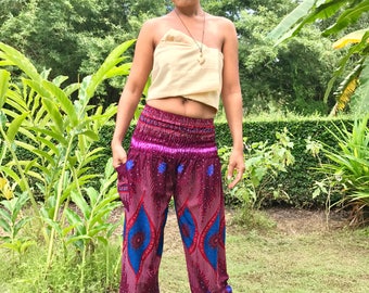 Purple Yoga Clothes // Pink Bohemian Clothes // Hippie Clothes // Boho Clothes // Festival Clothes // Music Festival Clothes // Meditation
