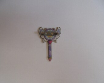 Star vs the forces of evil wand clips - pins - Brooch