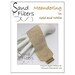 Peyote Pattern - Meandering in Gold and White Peyote Cuff / Bracelet - A Sand Fibers For Personal and Commercial Use PDF Pattern