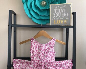 Beautiful Handmade Dress with Attached Bloomers