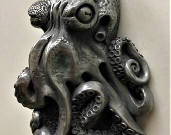 Octopus wall mounted bottle opener