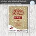 Holiday Mini Session Template Photographers, Photography Marketing Board, Christmas Minis, 5x7" Digital Card,Photography Marketing Template