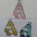 Baby EEYORE Disney BELLY/Naval Ring, Pink Yellow Blue Gray