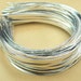 Silver Headbands,50pc 3mm(1/8 inch)silver plated Metal Headbands,Thin, with bent ends for best comfort,Wholesale,plain and simple.