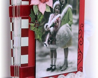 Scrapbook, Photo Album, Smash Book, Journal, Christmas Holiday