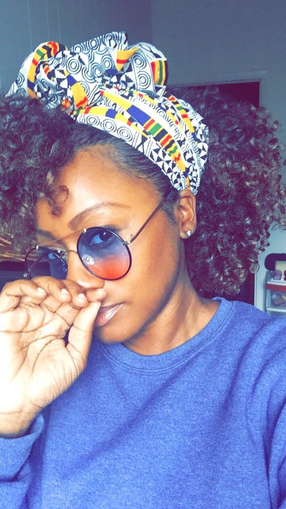 The "Pyramid" hair wrap