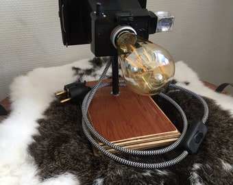 Vintage Photo Camera lamp