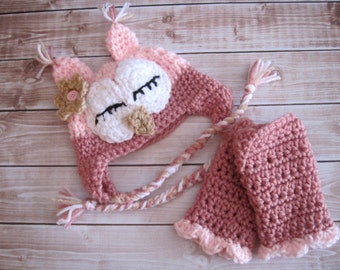 Baby Halloween Costume, Newborn Costume, Baby Costume, Infant Costume, Baby Halloween Hat, Baby Girl Costume, Newborn Halloween Hat, Owl