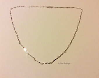 Fine 925 sterling silver plated link chain