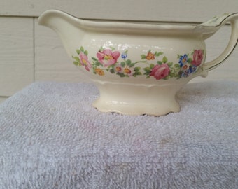 The Edwin Knowles China Co Porcelain Creamer