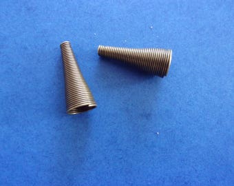 Antiqued bronze long Cup - 2.4 cm