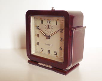 Vintage French Art Deco Alarm Bakelite 1927 Superb Condition