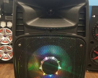 Portable Bluetooth Speaker with Lights - SP-8RBT