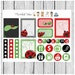 Weekly sticker set - ladybugs - planner stickers