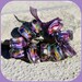 Wallflower lampwork bead set