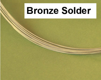 BRONZE Solder Wire Superior Bronze Color Match